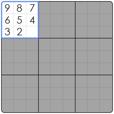 sudoku tip